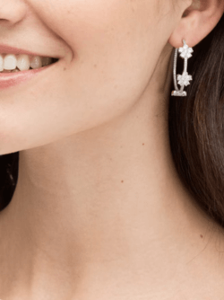 美國Kate Spade 梔子花耳環_Shipgo美國代運