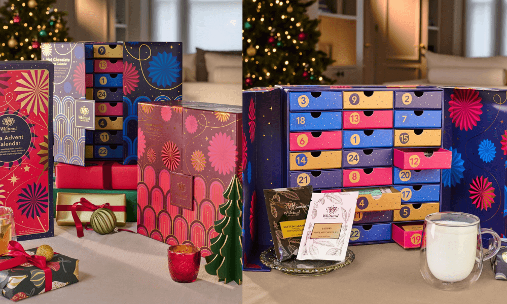 英國Whittard of Chelsea聖誕雙人倒數月曆_Shipgo英國代運