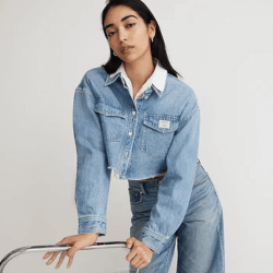 Madewell牛仔外套_shipgo美國集運