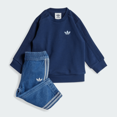 ADIDAS兒童單寧套裝_Shipgo日本集運