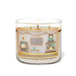MARSHMALLOW FIRESIDE 3-WICK CANDLE_Shipgo美國集運